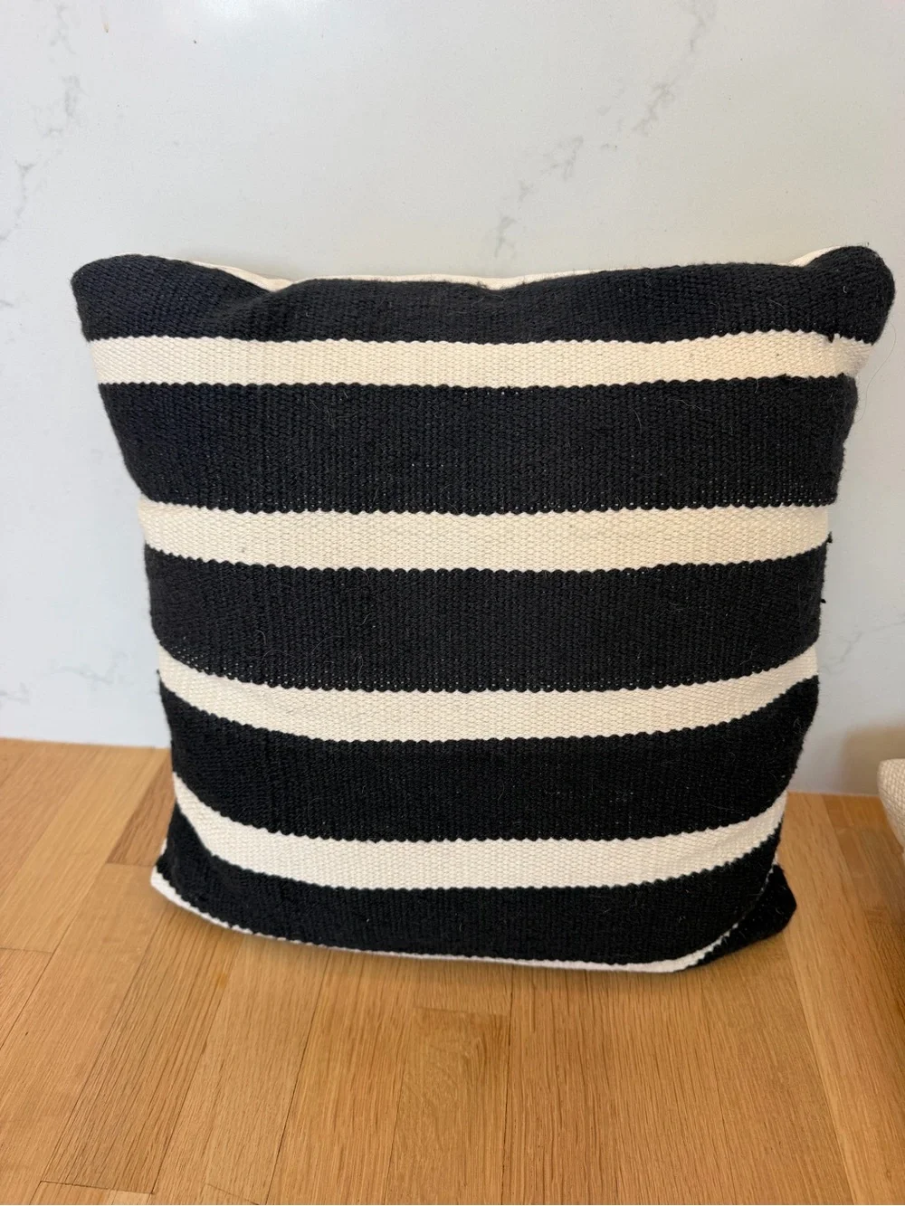 Target Black and White Striped Accent Pillow Set Outdoor - Home Accents